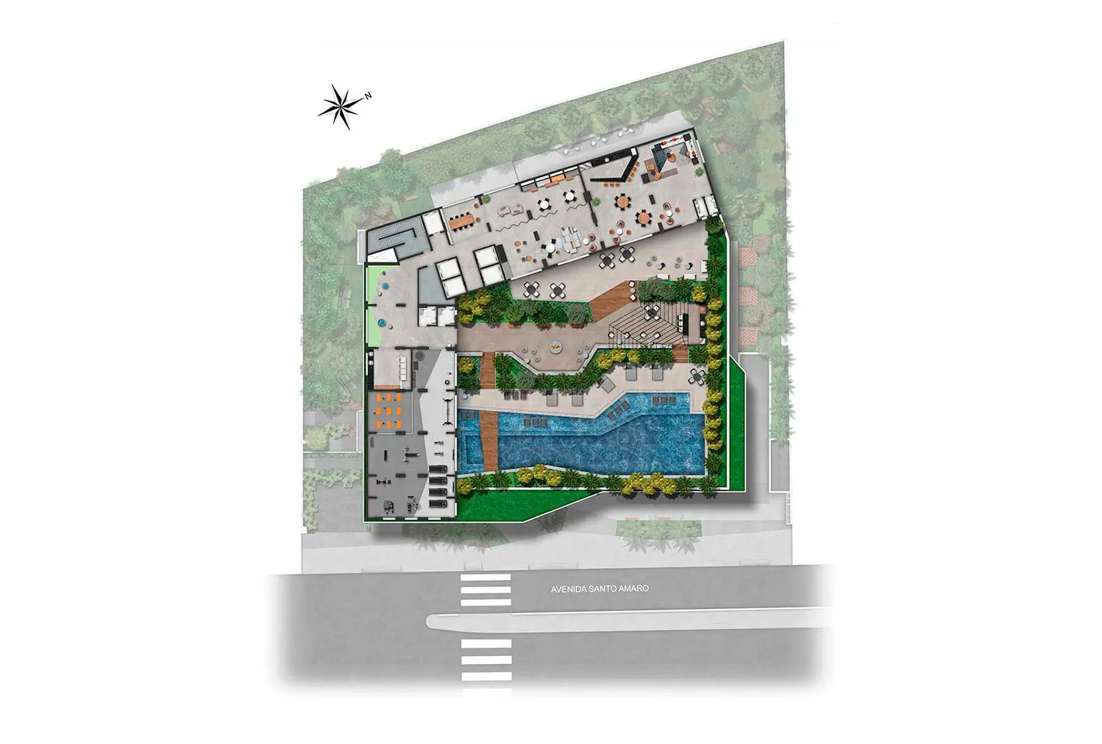 Nex One Vila Nova — Implantação Lazer