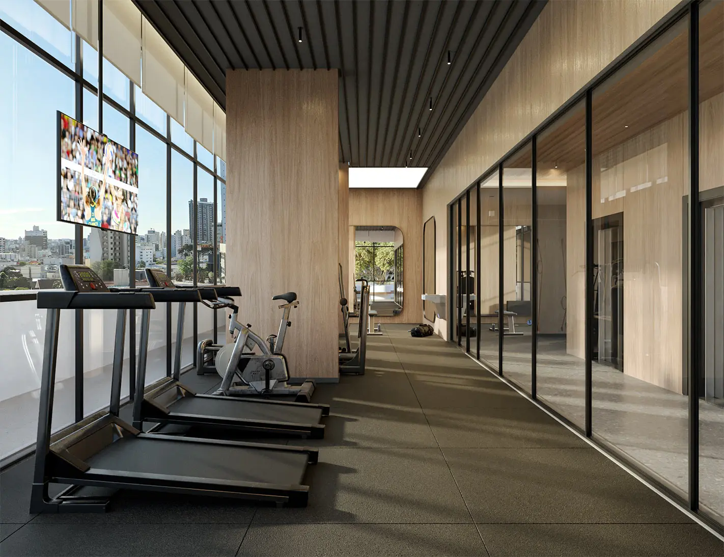nex one park view FITNESS