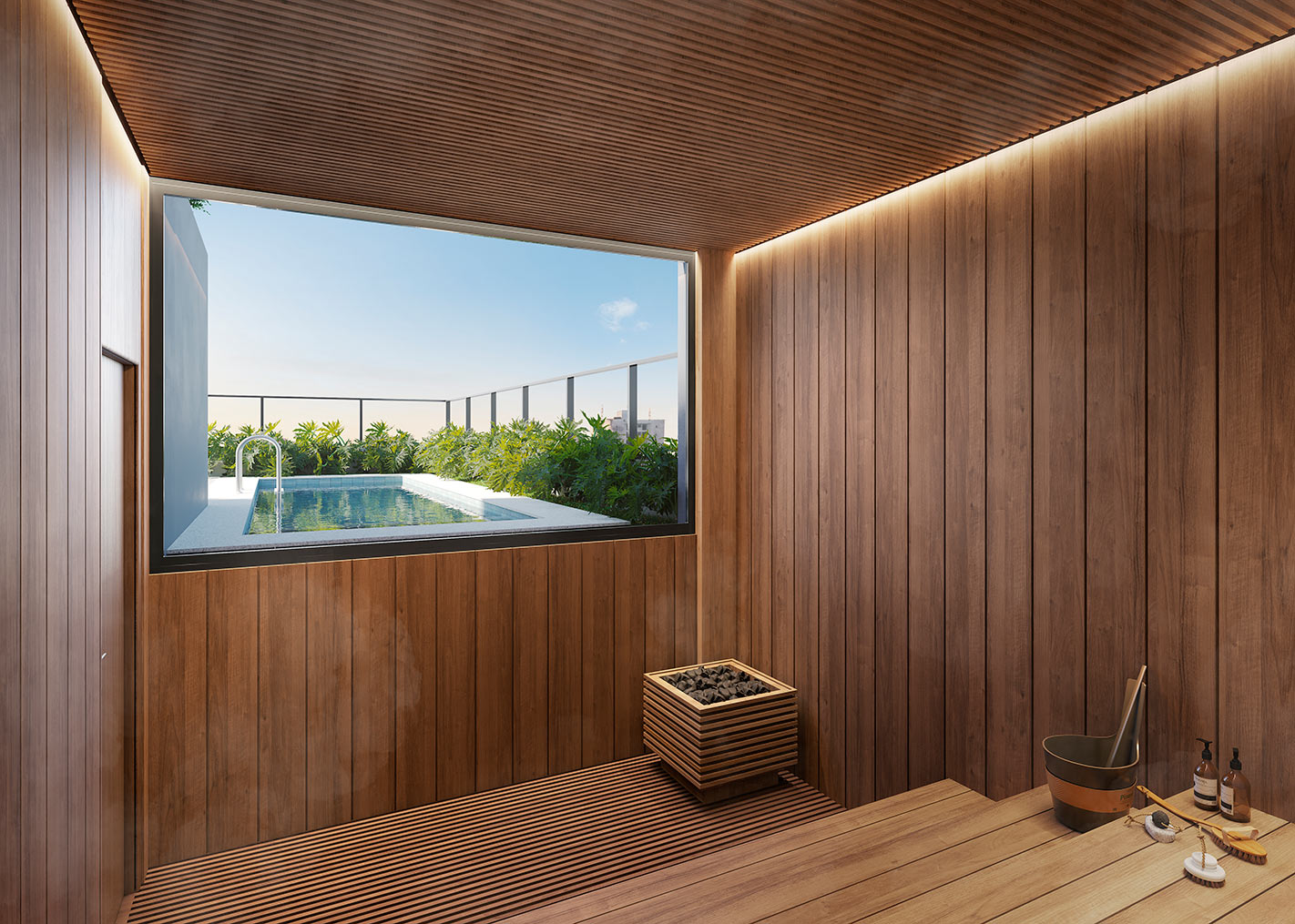 nex one estação moema sauna
