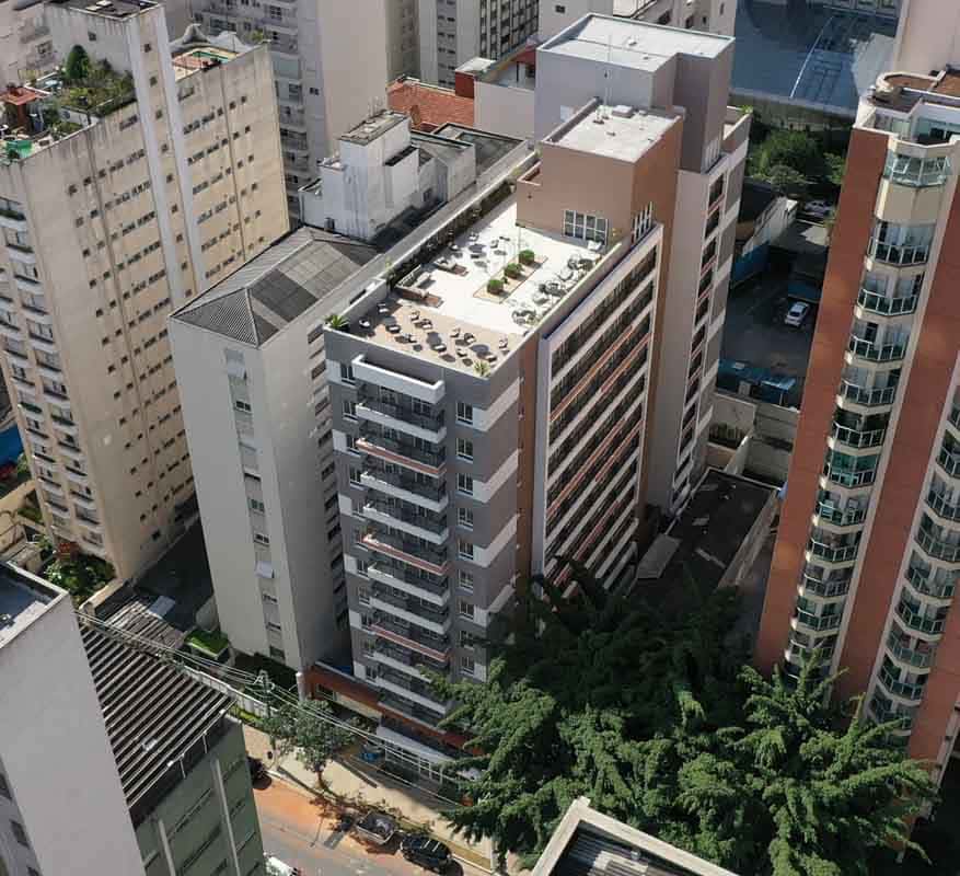 Mobi One Paulista — Vista Aérea