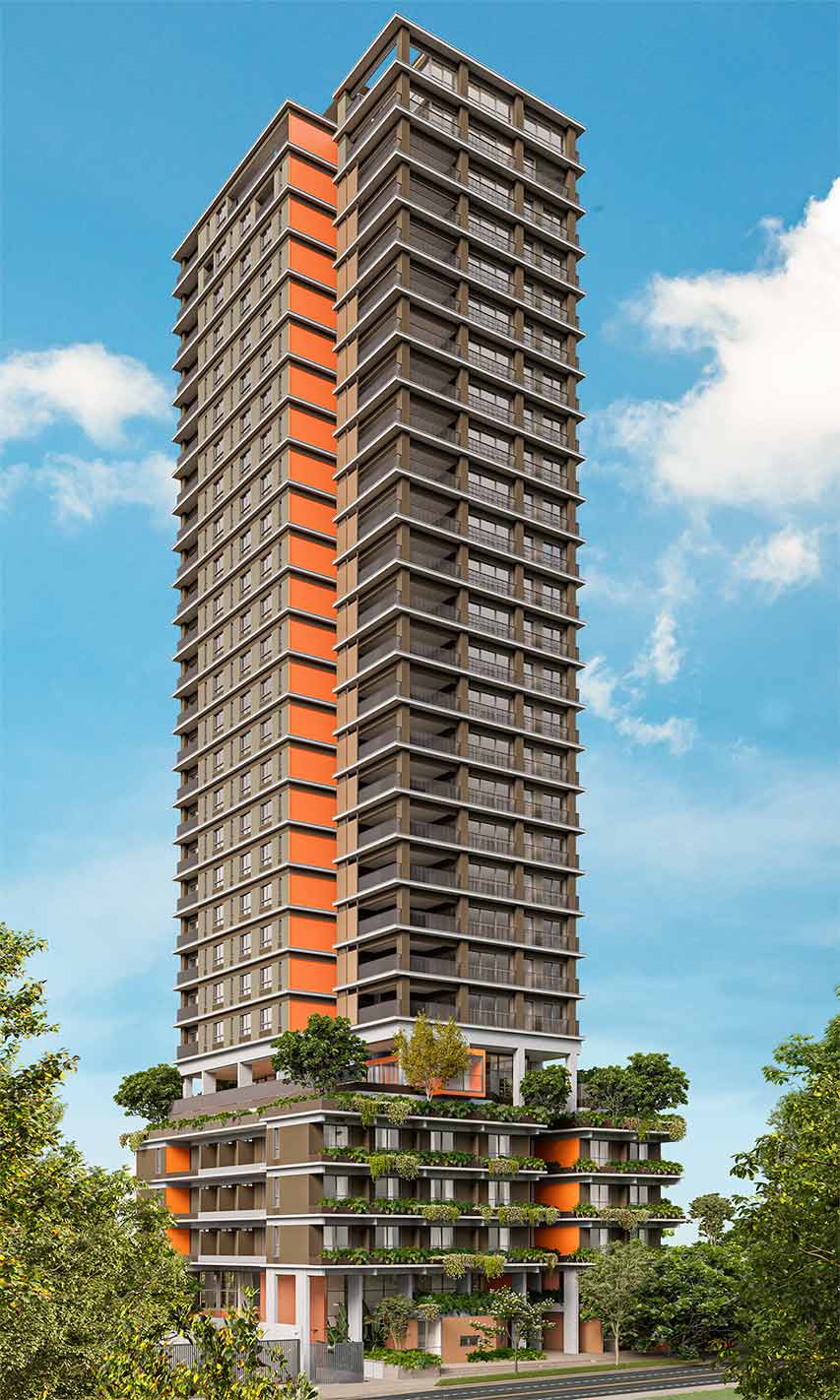 one innovation lizz 177 fachada lateral diurna